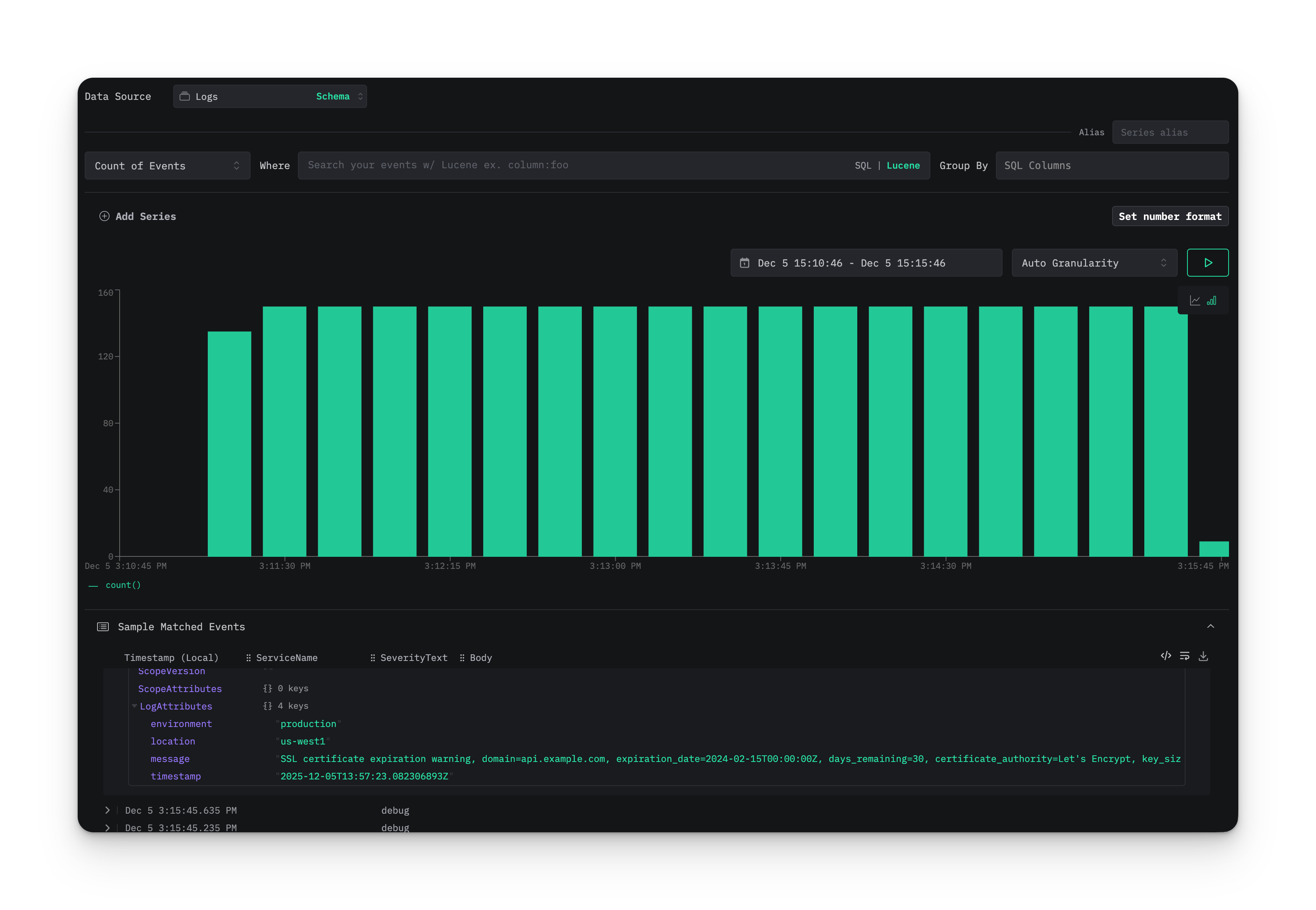 Сигналы телеметрии в ClickStack через Bindplane